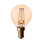 Decor Amber LED compact bulb 2W E14 250lm Decor Amber LED compact bulb 2W E14 250lm