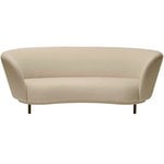 Massproductions Dandy sofa, 2-seater, beige Hallingdal 200