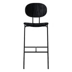 Bar stools & chairs, Piet Hein bar stool 75 cm, black - black lacquered oak, Black