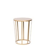 Side & end tables, Hollo side table, gold, Gold