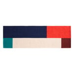 Wool rugs, Ethan Cook Flat Works rug, 80 x 250 cm, Wave, Multicolour