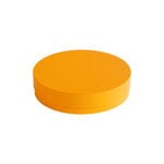 Colour Storage box, round, egg yolk