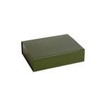 Boîtes de rangement, Boîte de rangement Colour, modèle S, olive, Vert