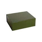 Boîtes de rangement, Boîte de rangement Colour, modèle M, olive, Vert