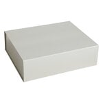 Storage containers, Colour Storage box, L, grey, Gray