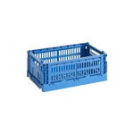 Storage containers, Colour Crate, S, recycled plastic, electric blue, Blue