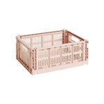 Storage containers, Colour Crate, M, recycled plastic, powder, Pink