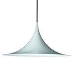 Semi pendant 47 cm, blue-grey Semi pendant 47 cm, blue-grey
