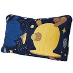 Jaime Hayon cushion, blue - yellow Jaime Hayon cushion, blue - yellow