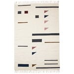 ferm LIVING Kelim rug, Triangles, 140 x 200 cm