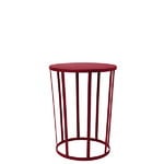 Side & end tables, Hollo side table, burgundy, Red