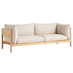 Arbour Eco 3-seater, Hallingdal 220 - oiled waxed oak Arbour Eco 3-seater, Hallingdal 220 - oiled waxed oak