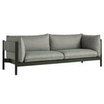 Sohvat, Arbour Eco 3-ist sohva, Atlas 931 - tummanvihreä lakattu pyökki, Vihreä