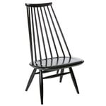 Artek Mademoiselle lounge chair, black