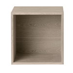 Stacked shelf module with backboard medium, ash Stacked shelf module with backboard medium, ash