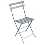 Patio chairs, Bistro Metal chair, storm grey, Gray