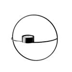 Menu POV Circle tealight holder, S, black