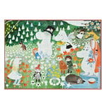 Barbo Toys Moomin Art Puzzle palapeli, 1000 palaa, Floral garden