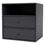 Montana Furniture Montana Mini module with 2 drawers, 04 Anthracite