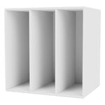 Shelving units, Montana Mini module with vertical divisions, 101 New White, White