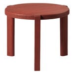 FDB Møbler D108 Ragnsminde coffee table, 48 cm, Carmine red