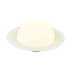 Lampes de table, Petite lampe de table Alley Still, intensité variable, egg white, Blanc