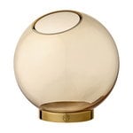 AYTM Globe vase, medium, amber - gold