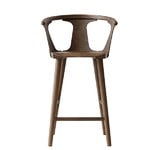 Bar stools & chairs, In Between SK7 bar stool, 65 cm, smoked oak, Brown