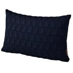 AJ Trapez cushion, 40 x 60 cm, midnight blue