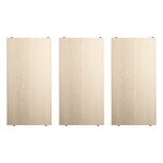 String Furniture String shelf 58 x 30 cm, 3-pack, ash