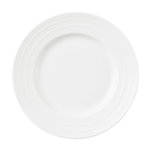 Tivoli Banquet plate 21 cm, white