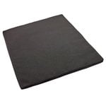 Seat cushion for August lounge chair, black Seat cushion for August lounge chair, black