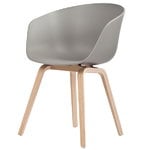 Dining chairs, About A Chair AAC22, soaped oak - grey, Grey