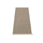 Mono rug, 60 x 150 cm, dark mud Mono rug, 60 x 150 cm, dark mud