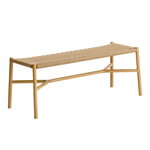 Ariake bench, oak - paper cord Ariake bench, oak - paper cord