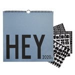 Wall calendar 2020, blue Wall calendar 2020, blue