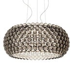 Caboche Plus pendant, large, dimmable, grey