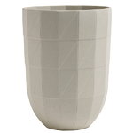 Vases, Paper Porcelain vase, L, Grey