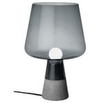 Lighting, Leimu table lamp 38 cm, grey, Gray