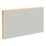 Memory boards, Noteboard 50 x 33 cm, light grey, Gray