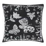 Aamos cushion cover 45 x 45 cm, white - black