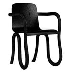 Chaises de salle à manger, Chaise de salle à manger Kolho, chêne noir, Noir