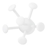 Appendiabiti Wall Bug, bianco