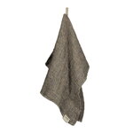 Essuie-mains et gants de toilette, Essuie-mains Waffle, 40 x 60 cm, 2 pièces, anthracite, Gris