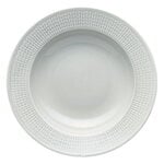 Plates, Swedish Grace deep plate 25 cm, Mist, Gray