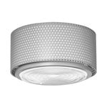 Flush ceiling lights, G13 ceiling/wall lamp, medium, grey, Grey