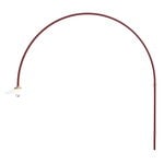 Hanging Lamp n3, rosso minio