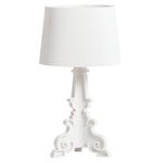 Lighting, Bourgie table lamp, matt white, White