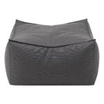 Outdoor lounge chairs, Stay Pouf, coal, Gray
