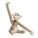 Figurines, Wooden Monkey, small, oak - maple, Natural